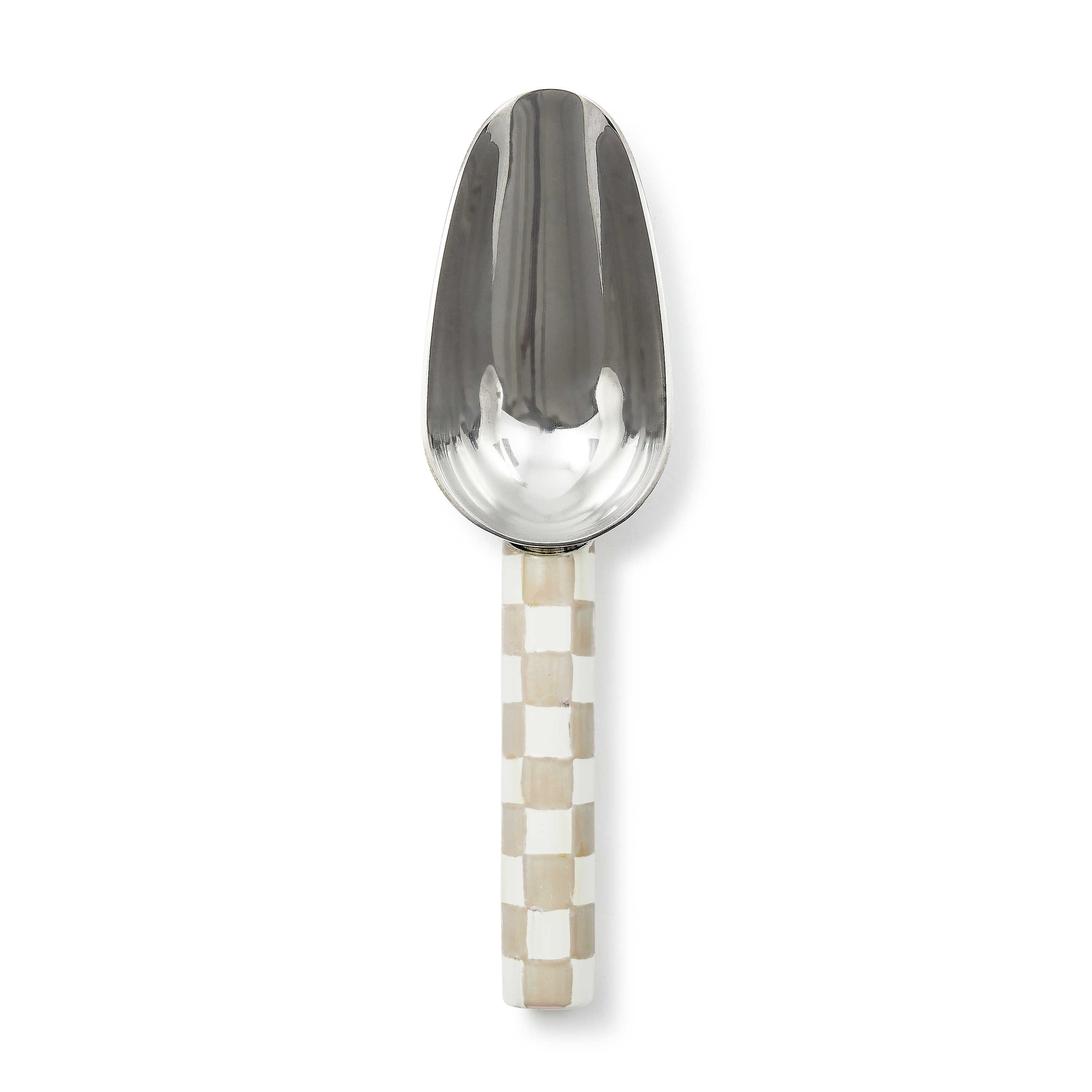 Mocha Check Small Scoop