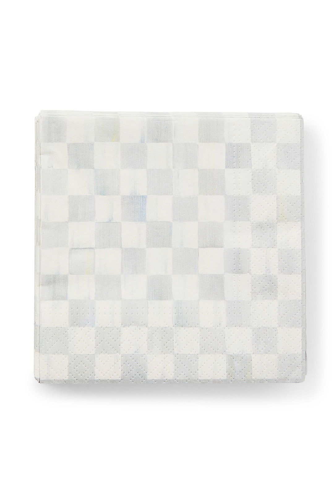 MacKenzie Childs: Sterling Check Cocktail Paper Napkins