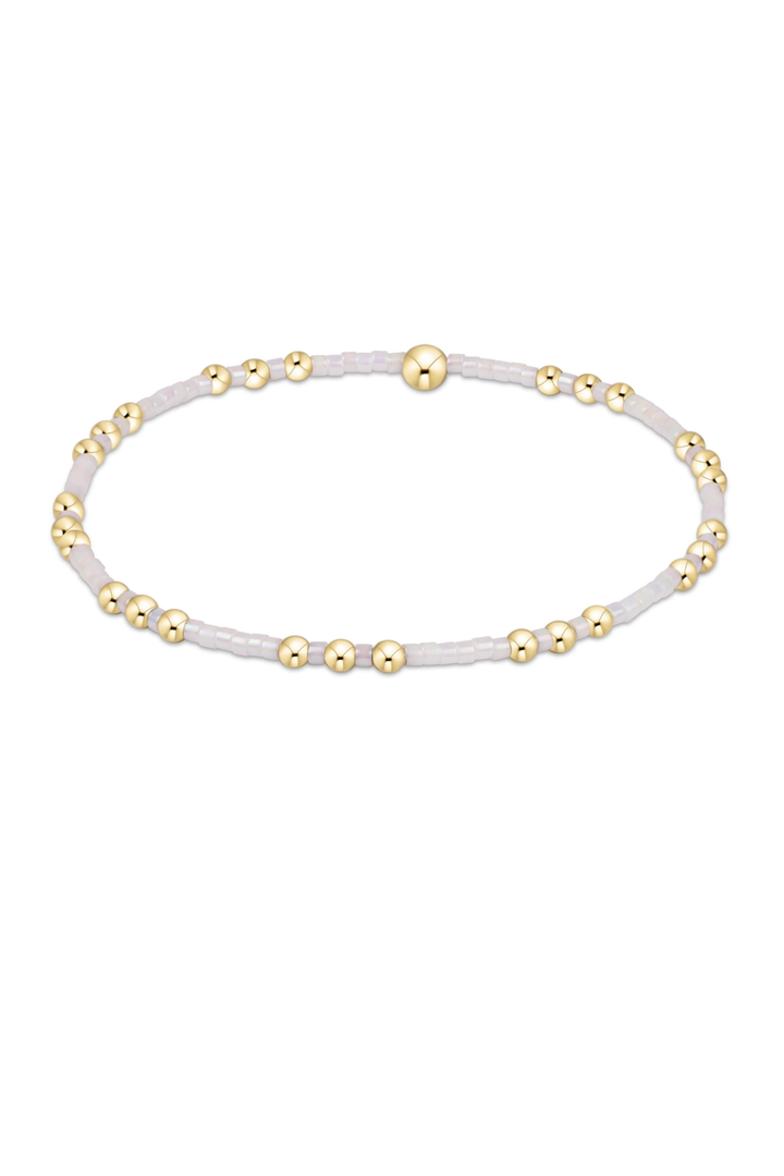 enewton: Hope Joy Bracelet - Silky White