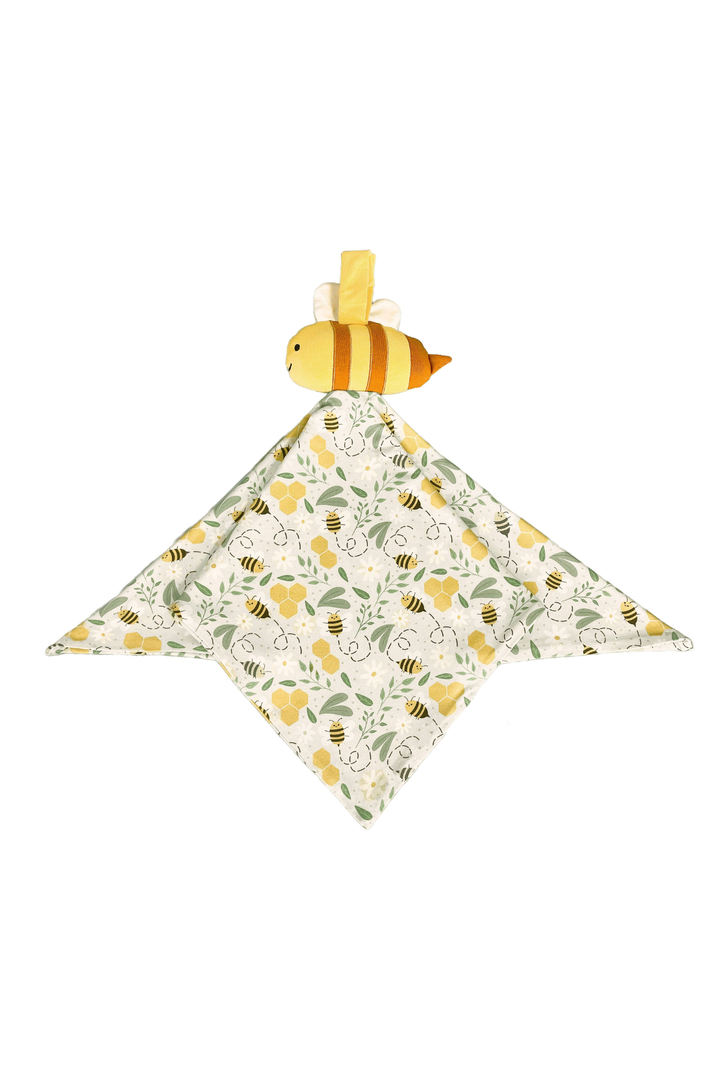Happy Honey Bees Bee Baby Lovey: Yellow/Multi / O/S