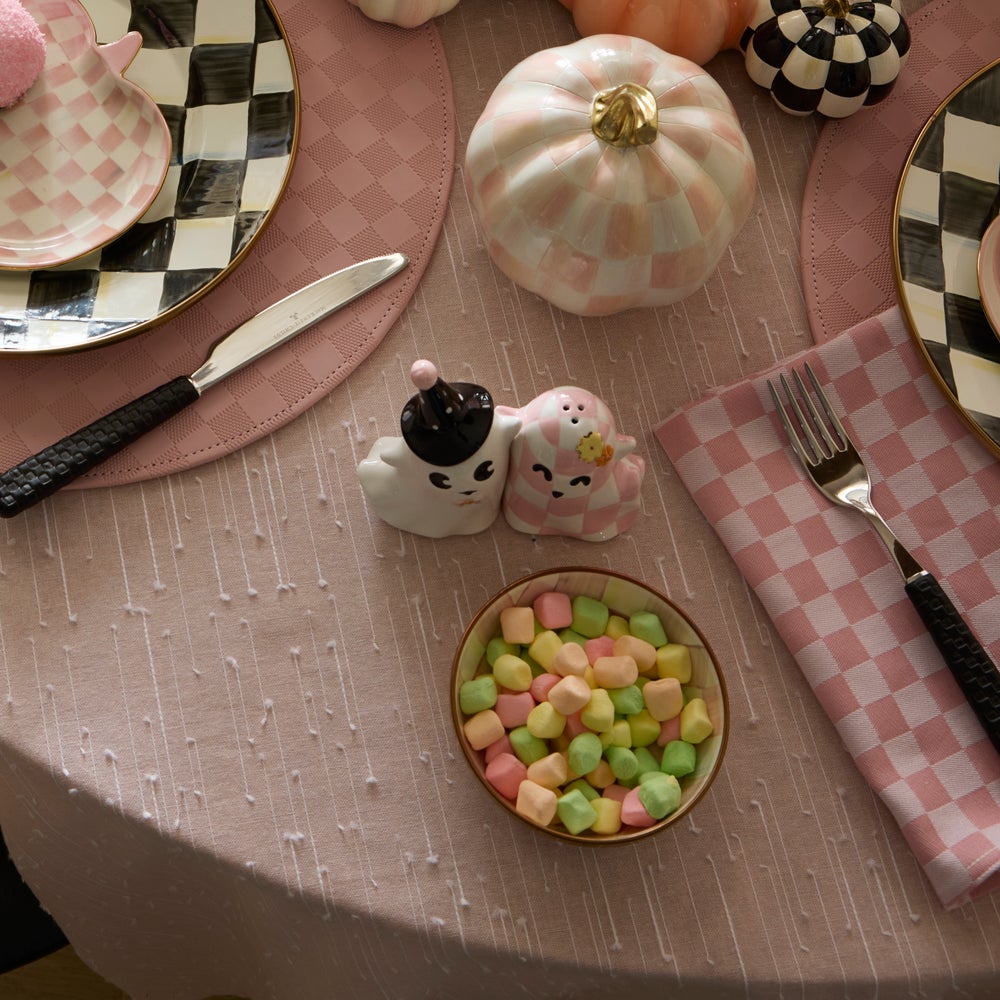 MacKenzie Childs: Hocus Pocus Ghost Salt & Pepper Set