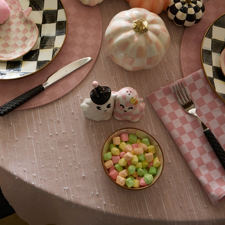 MacKenzie Childs: Hocus Pocus Ghost Salt & Pepper Set