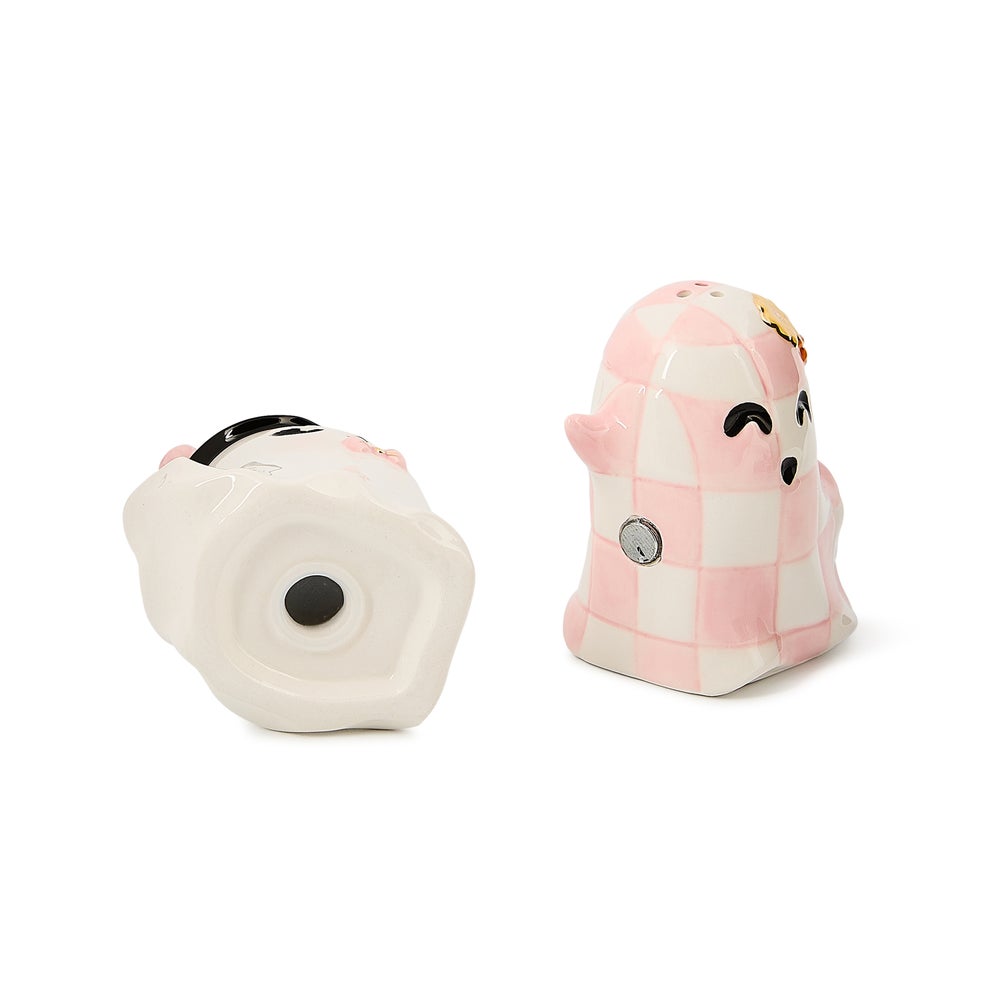 MacKenzie Childs: Hocus Pocus Ghost Salt & Pepper Set