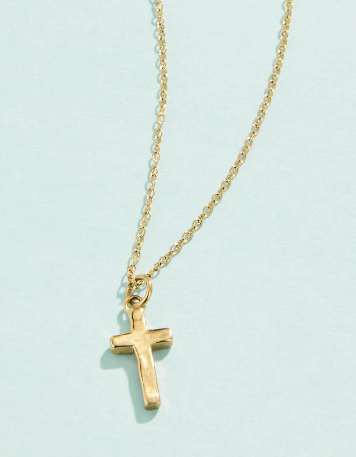 Spartina 449: SP Cross Necklace 17“ Cross