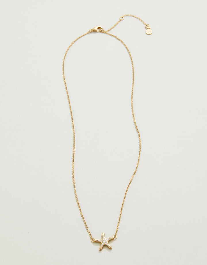 Spartina 449: GF Sea La Vie Necklace Florida/Starfish