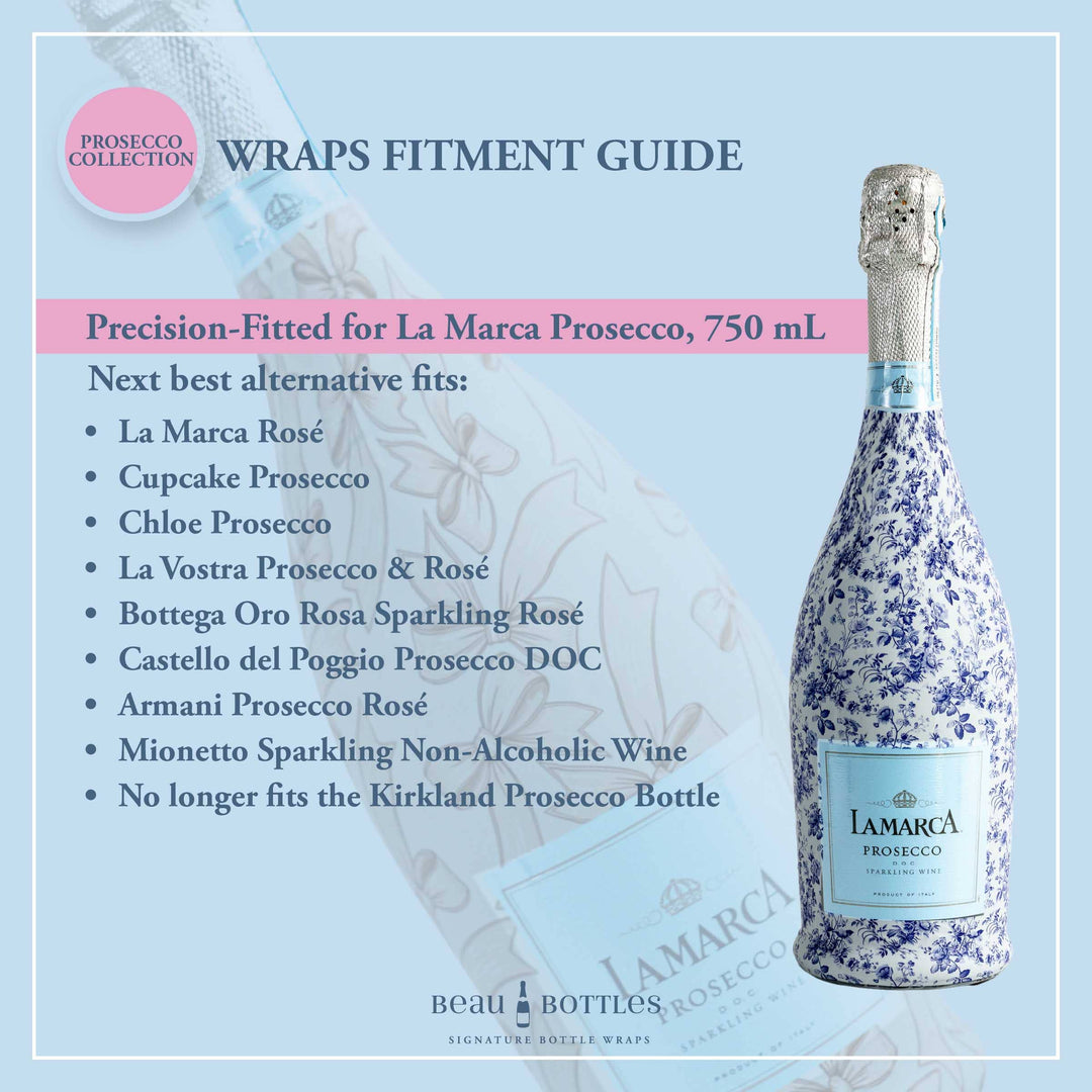 Beau Bottles Palm Flamingo Club - Prosecco Collection