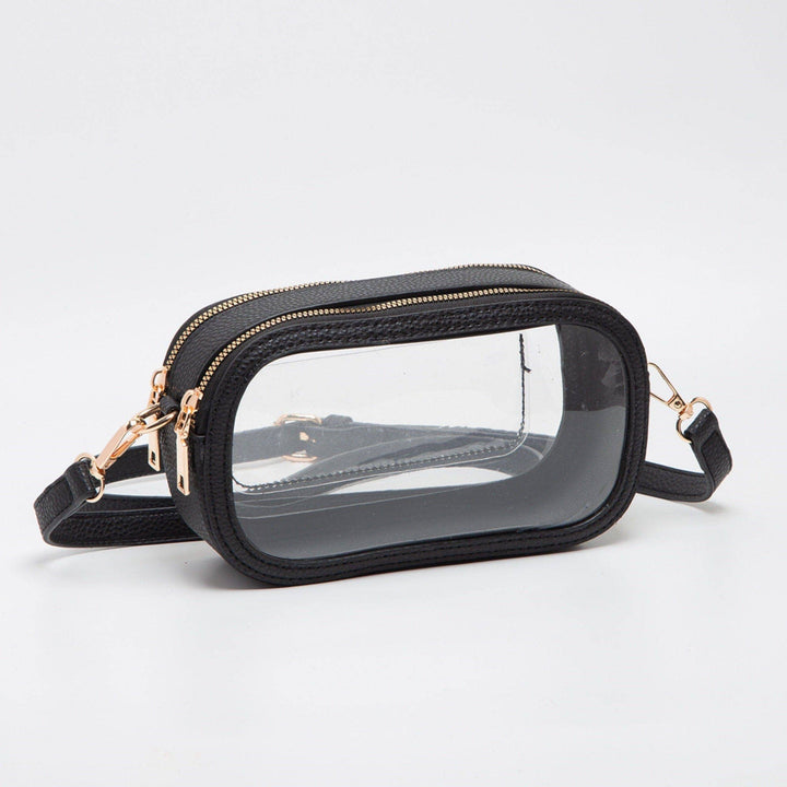 Double Zipper Oval Clear Gameday + Stadium Bag