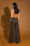 Leopard Wide Leg Pants