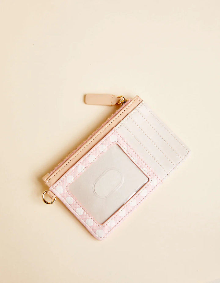 Spartina 449: Slimcard Coinpurse Pink Cane