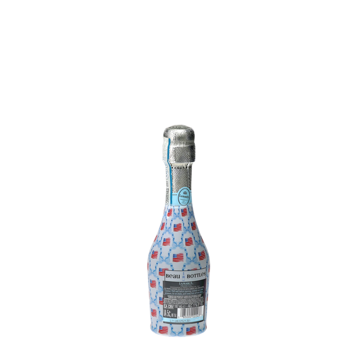 Beau Bottles Flags and Ribbons- MINI Prosecco Collection - Set of 6 (Wraps Only)