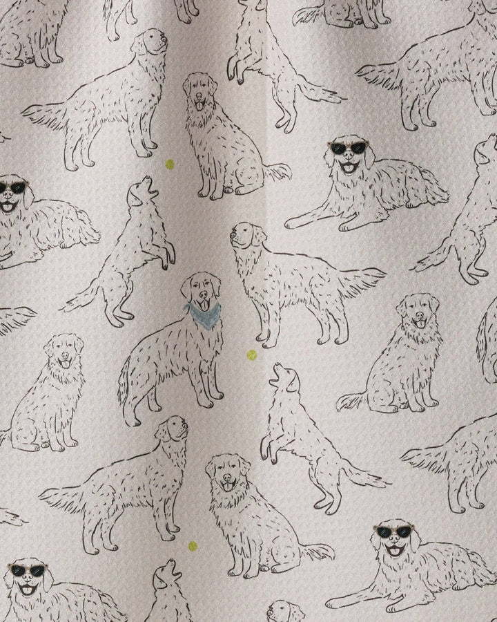Golden Gang Tea Towel: Poppy