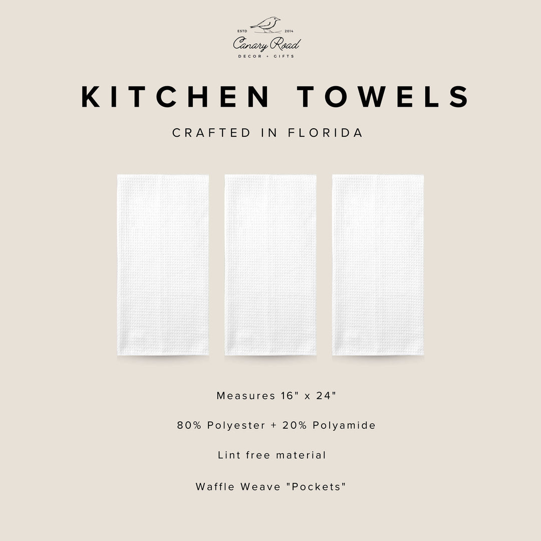 Cross Religious Kitchen Towel Waffle