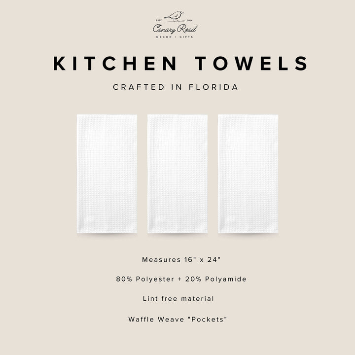 Cross Religious Kitchen Towel Waffle