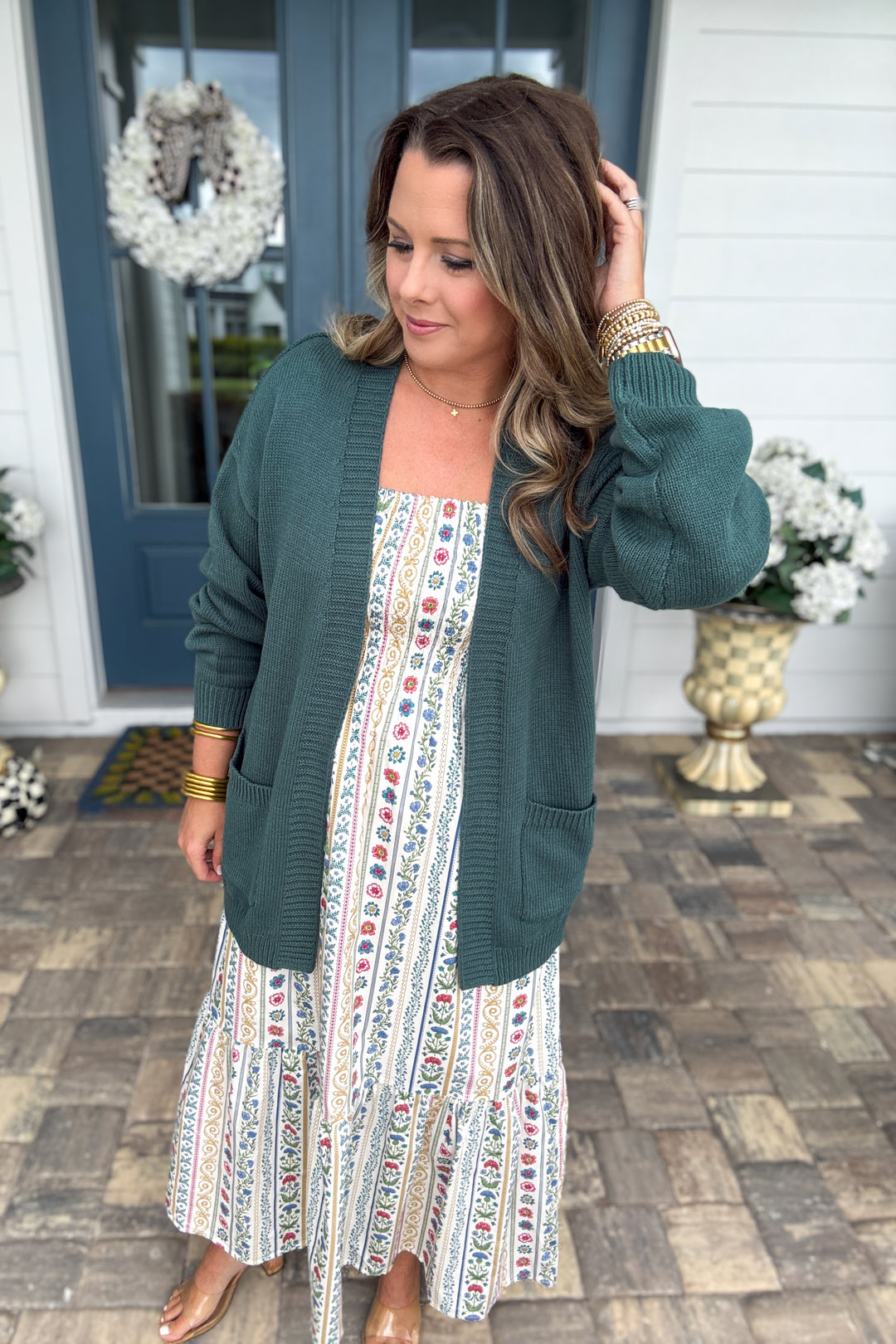 Z Supply: Sanborn Cardigan Emerald Cove