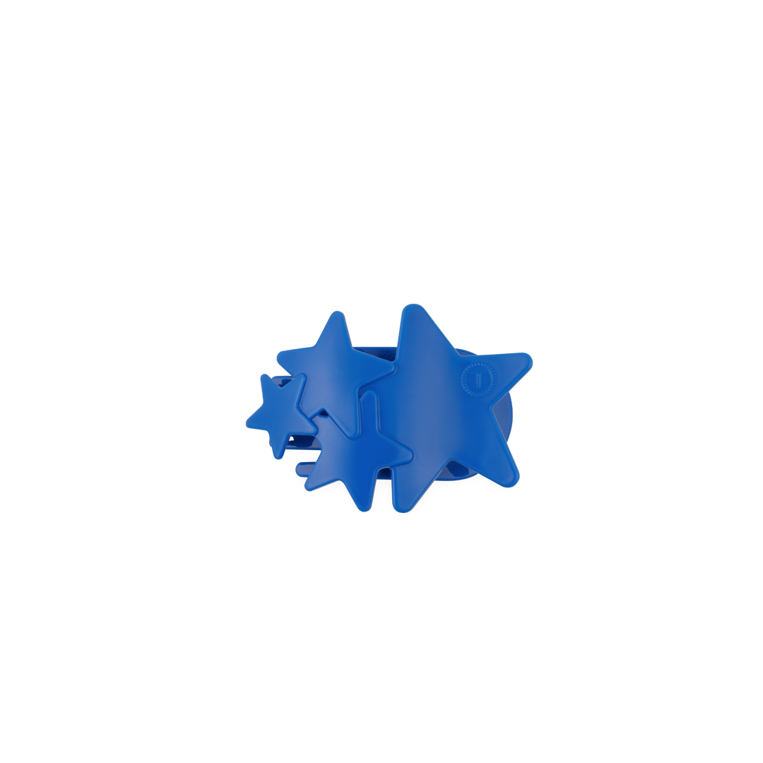 Flat Hair Clip | Tiny | Blue Shooting Star