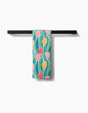 Tranquil Tulips Tea Towel