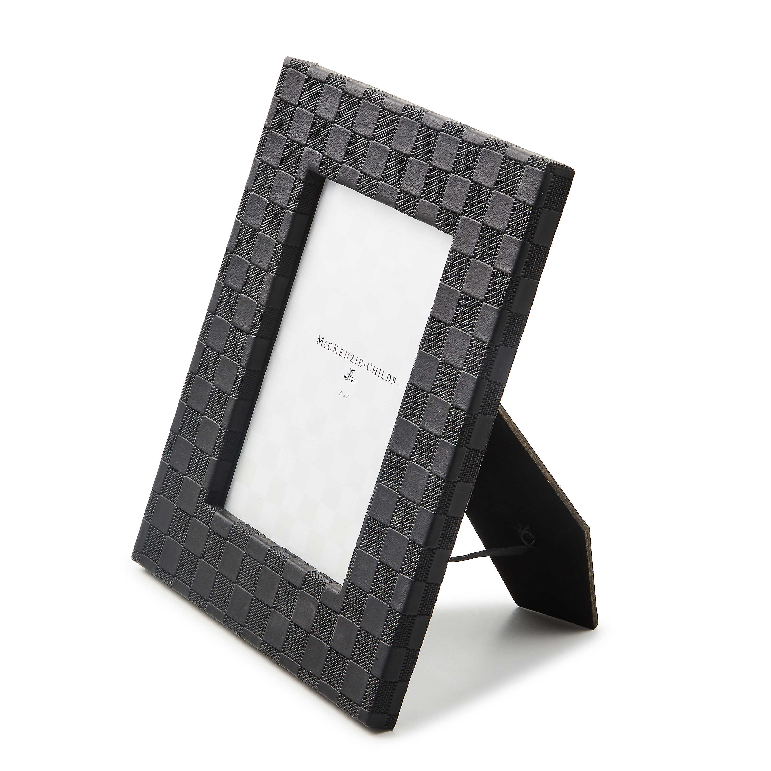 MacKenzie Childs Faux Leather Frame - Thumbnail 2