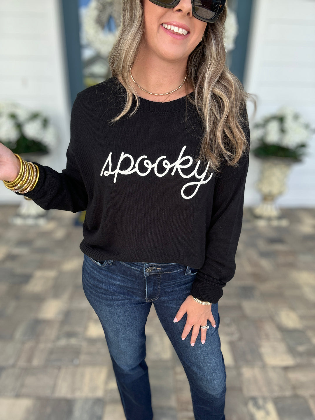 Z Supply: Sienna Spooky Sweater - Black