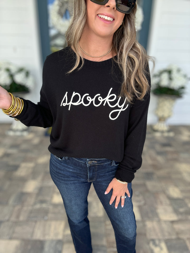 Z Supply: Sienna Spooky Sweater - Black