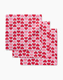 Blushing Hearts Dishcloth Set