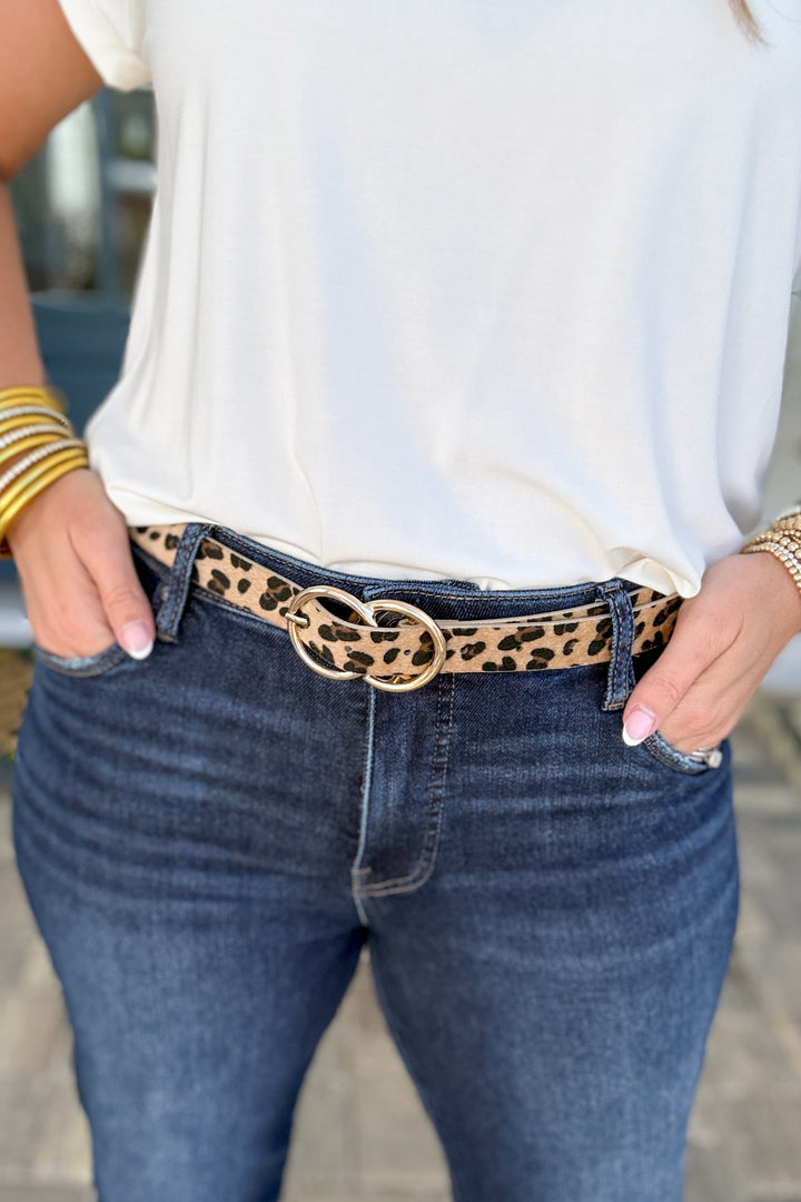Leopard Adjustable Belt