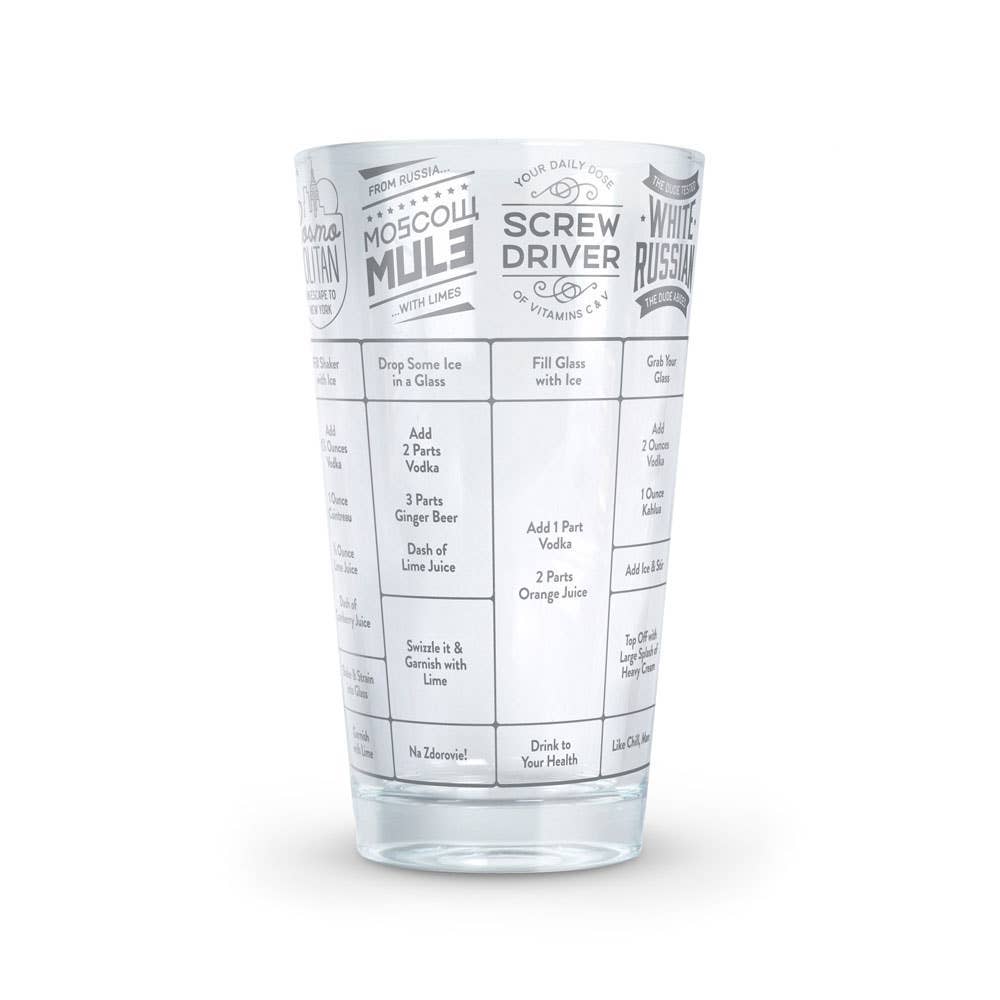 Good Measure Recipe Glass - Vodka - Thumbnail 2