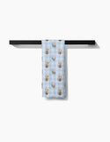 Picnic Plaid Blue Tea Towel