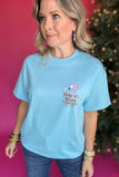 Simply Southern: Baby It's Warm Tee Flamingo