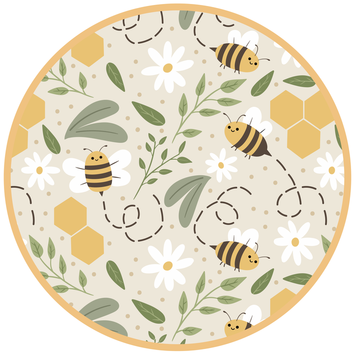 Happy Honey Bees Bee Baby Lovey: Yellow/Multi / O/S