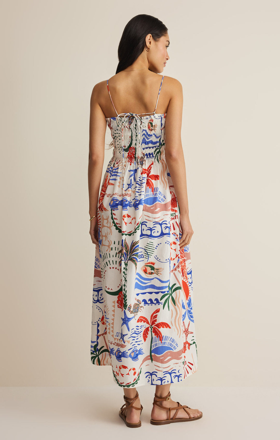 Z Supply: Cornelia Getaway Midi Dress Multi