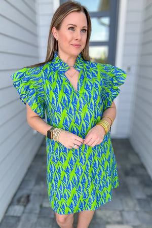 THML: Pebble Beach Dress - Green