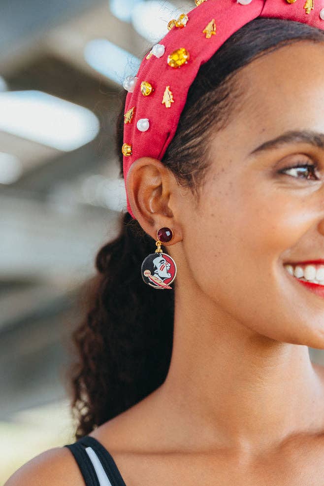 Florida State Mini Seminoles Earrings