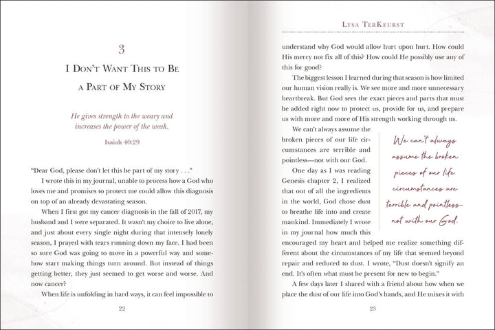 Seeing Beautiful Again Journal  - Lysa TerKeurst - B Social Boutique