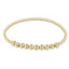 enewton: Dignity Beaded Bliss 2mm Bead Bracelet - 4mm Gold