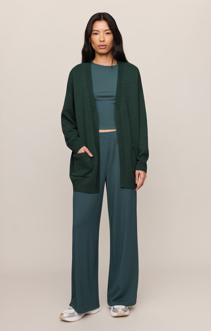 Z Supply: Sanborn Cardigan Emerald Cove