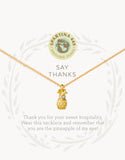 Spartina 449: Thanks/Pineapple Necklace