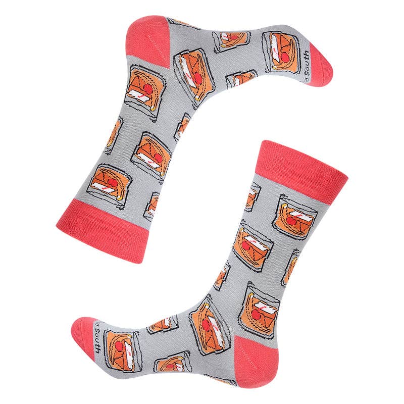 Grey Old Fashioned Socks