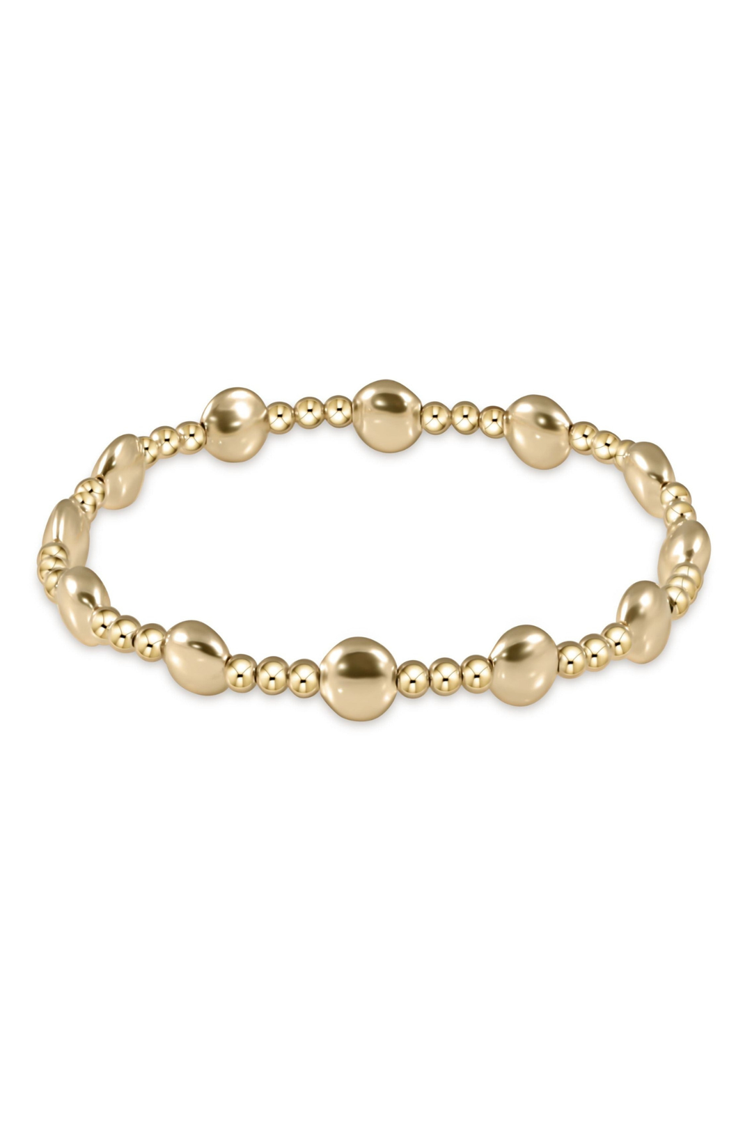 enewton: Honesty Gold Sincerity Pattern 6mm Gold