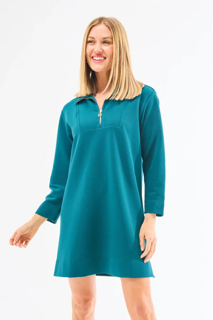 Mary Square: Raven Dress - Emerald