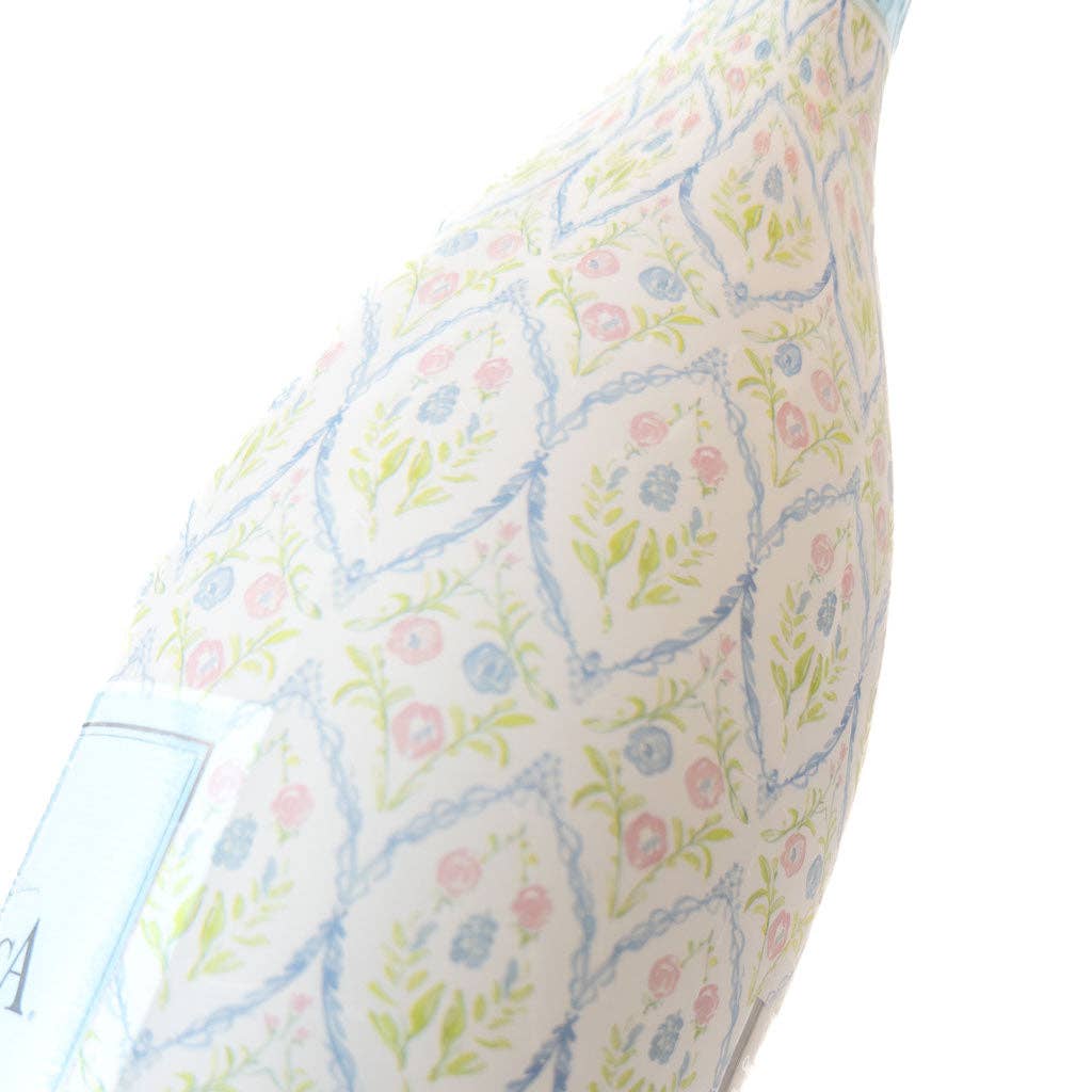 Wrap Grandmillienial Floral Medallion - Prosecco Collection