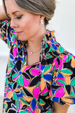 Mixed Emotions Blouse -  Multi