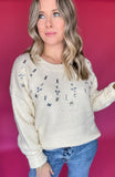 Molly Bracken: Rhinestone Sweater