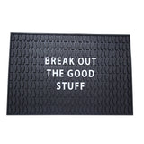 Break Out The Good Stuff Bar Mat - Bourbon - Bourbon Bar