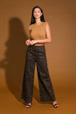 Leopard Wide Leg Pants