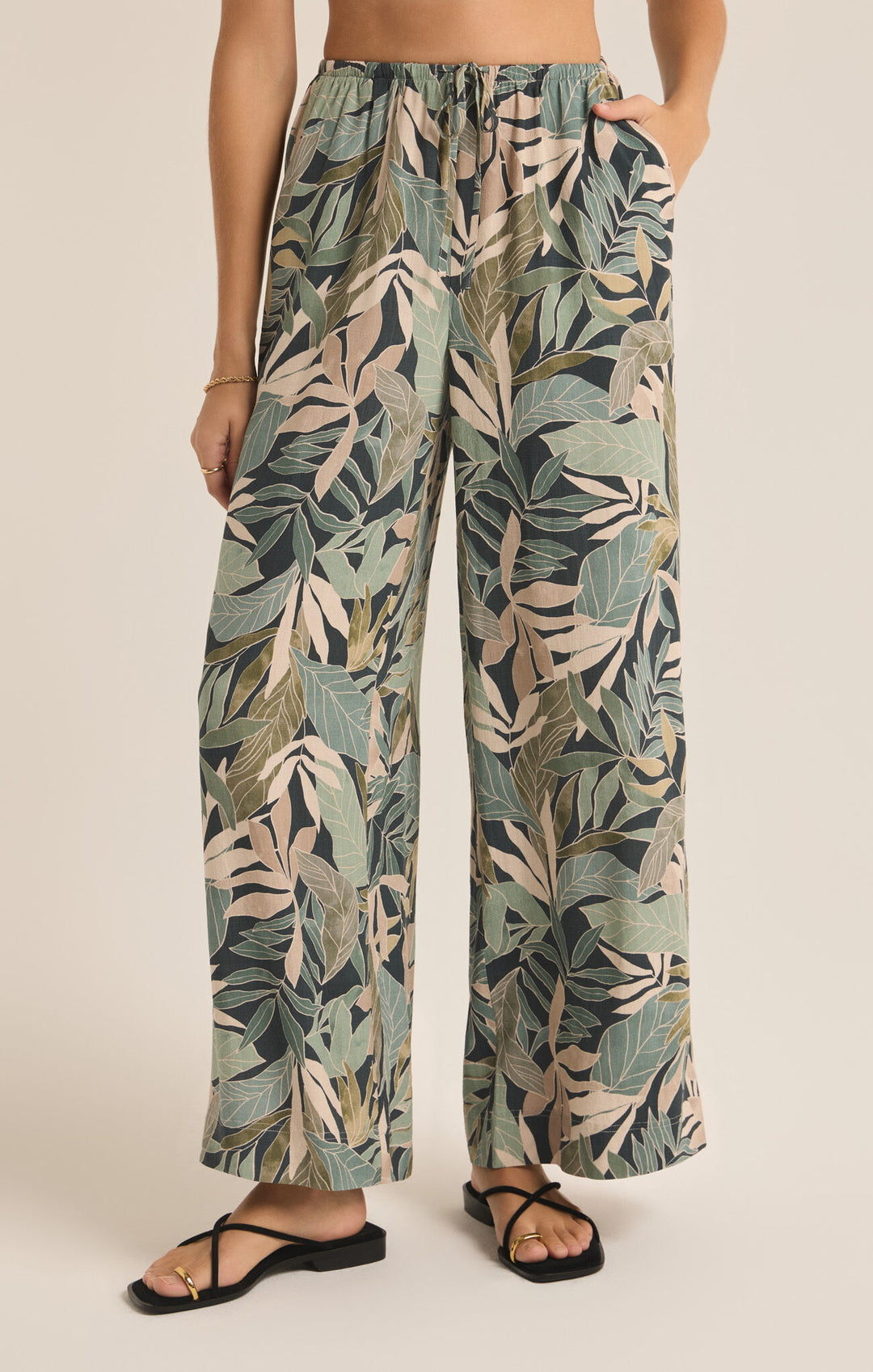 Z Supply: Soleil Cusco Pant - Grape Leaf