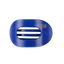 Round Flat Hair Clip | Med. | Univ. of Florida