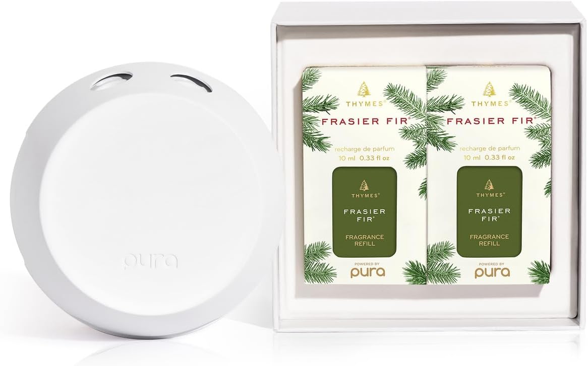 Thymes Frasier Fir Pura 4 Smart Fragrance Diffuser & Refill Set - Thumbnail 4