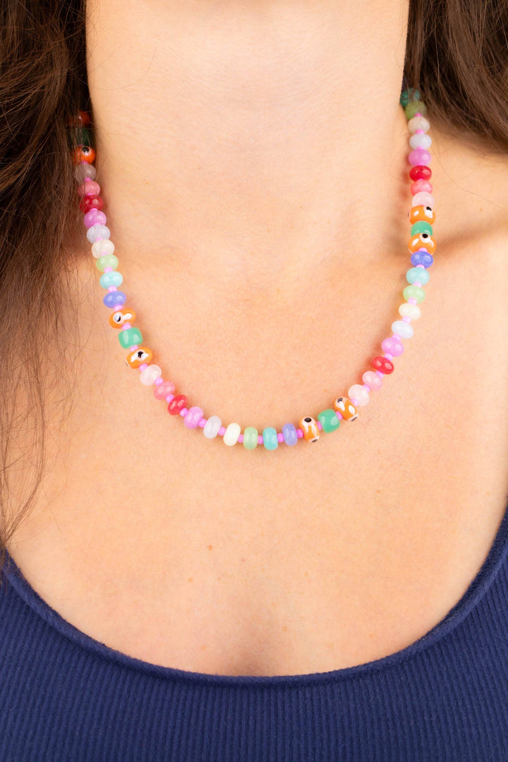 Poppy Necklace : 16 inches - B Social Boutique