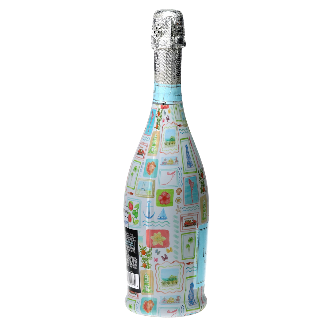 Beau Bottles Little Blue Designs From FL with Love - Prosecco Collection