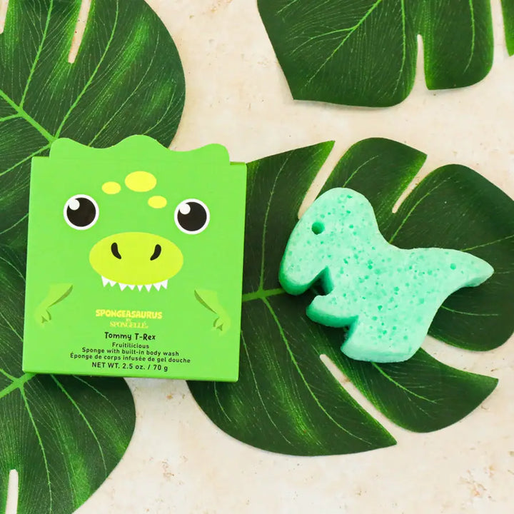 Tommy T-Rex Spongeasaurus  Spongelle - B Social Boutique